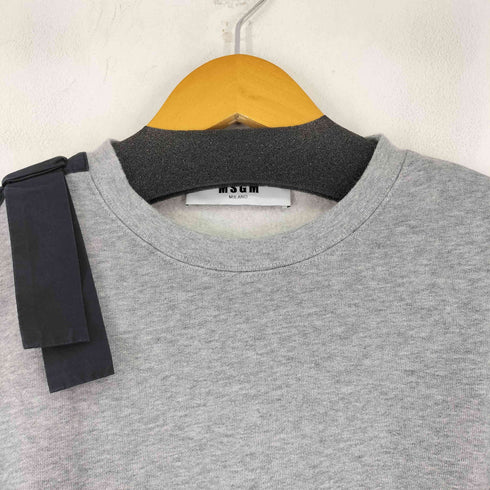 エムエスジーエム MSGM エムエスジーエム アームスウェットトレーナー レディース import:S