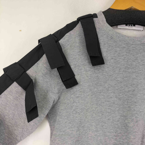 エムエスジーエム MSGM エムエスジーエム アームスウェットトレーナー レディース import:S