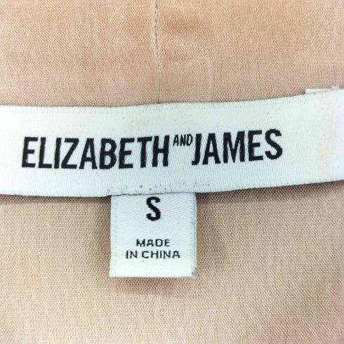 エリザベスアンドジェームズ Elizabeth and James シルク混バックプリーツブラウス レディース JPN:S