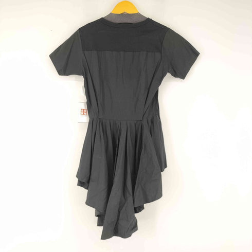 ミハラヤスヒロ MIHARA YASUHIRO S/S シャツ切替 ブラウス レディース 38