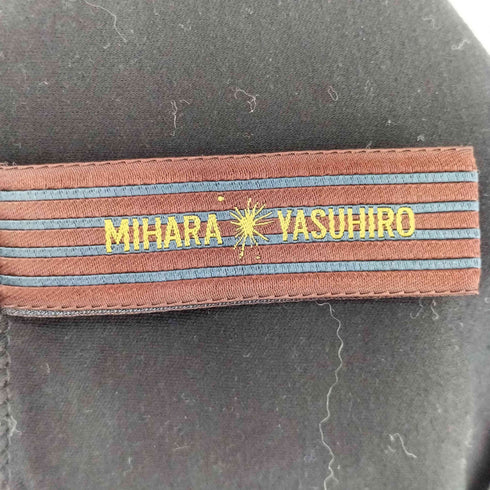ミハラヤスヒロ MIHARA YASUHIRO S/S シャツ切替 ブラウス レディース 38