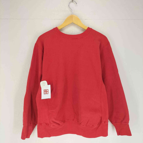 チャンピオン Champion 80s トリコタグ USA製 REVERSE WEAVE STEPHENS COLLEGE フロントプリントスウェット メンズ JPN:L