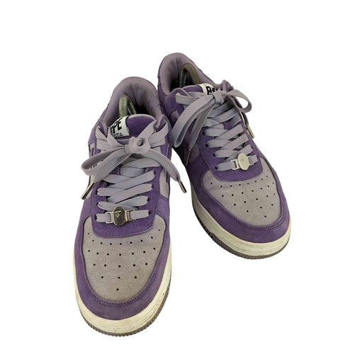 アベイシングエイプ A BATHING APE BAPE STA ベイプスタ スエード ローカットスニーカー メンズ JPN:27