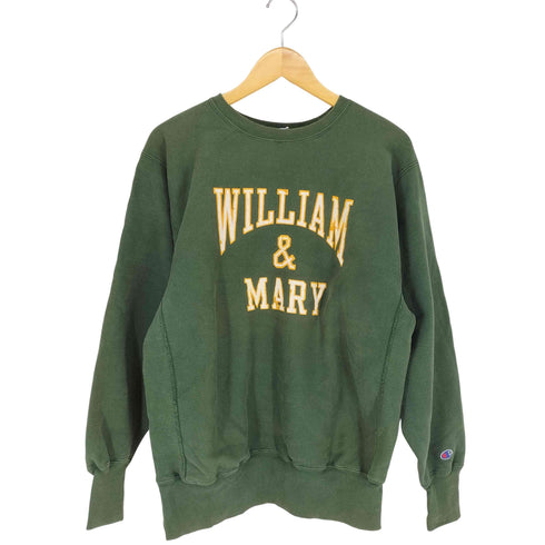 チャンピオン Champion 90s USA製 REVERSE WEAVE WILLIAM & MARY 三段プリント スウェット メンズ JPN:XL