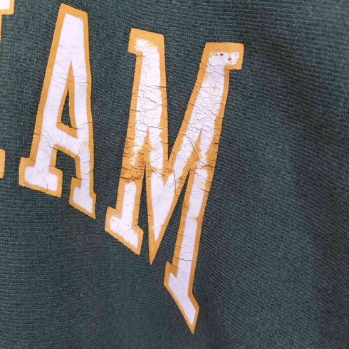 チャンピオン Champion 90s USA製 REVERSE WEAVE WILLIAM & MARY 三段プリント スウェット メンズ JPN:XL