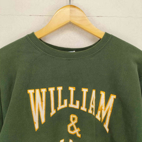 チャンピオン Champion 90s USA製 REVERSE WEAVE WILLIAM & MARY 三段プリント スウェット メンズ JPN:XL