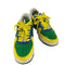 アベイシングエイプ A BATHING APE BAPE STA ベイプスタ エナメル ローカットスニーカー メンズ JPN:27