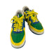 アベイシングエイプ A BATHING APE BAPE STA ベイプスタ エナメル ローカットスニーカー メンズ JPN:27