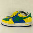 アベイシングエイプ A BATHING APE BAPE STA ベイプスタ エナメル ローカットスニーカー メンズ JPN:27