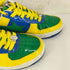 アベイシングエイプ A BATHING APE BAPE STA ベイプスタ エナメル ローカットスニーカー メンズ JPN:27