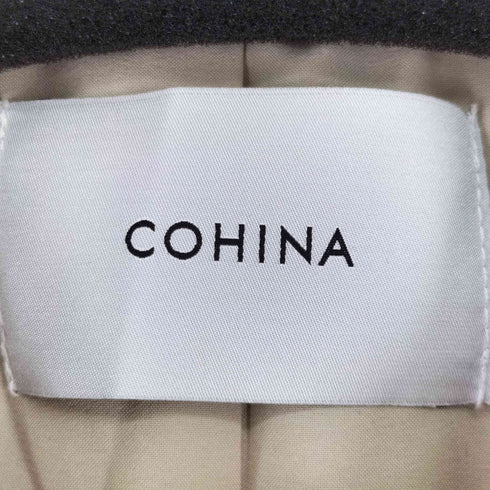 コヒナ COHINA ベーシックとろみトレンチコート-short & regular レディース short