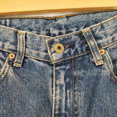 リーバイス Levis 504-00 赤耳 ボタン裏359 ストレートデニムパンツ メンズ W32 L36