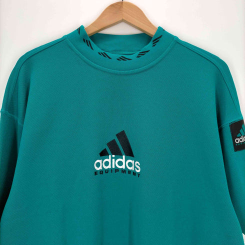 アディダス adidas EQT Reflect CREWNECKグリーン メンズ JPN:L