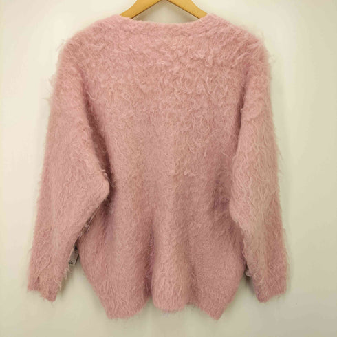 ビューティーアンドユースユナイテッドアローズ BEAUTY & YOUTH UNITED ARROWS シャギー ジャカード Vネック カーディガン レディース ONE SIZE