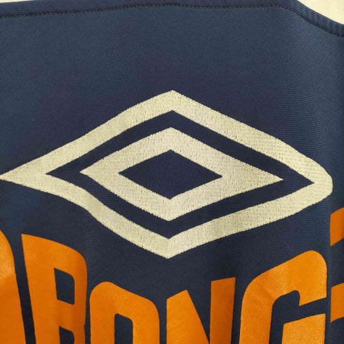 アンブロ UMBRO 90s ORANGE F.C バック刺繍デザイントラックジャケット メンズ JPN:L