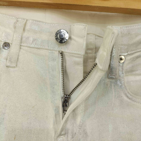 ヘルムートラング HELMUT LANG コーティングデニムパンツ レディース UK:26-27