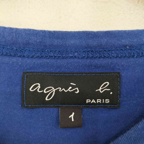 アニエスベー agnes b. 星モチーフ クルーネックTシャツ レディース 1