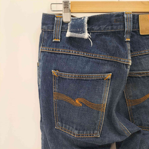 ヌーディージーンズ Nudie Jeans Hank Rey ボタンフライデニムパンツ メンズ W32 L32
