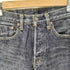 ドゥニーム Denime ボタンフライブラックデニムパンツ メンズ US:28-29