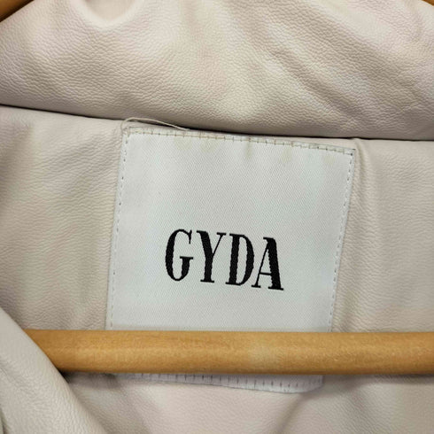 ジェイダ GYDA ショートフェイクレザーダウンコート レディース