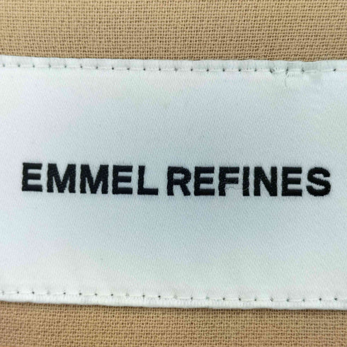 エメルリファインズ EMMEL REFINES FC オフカラーラペル ベルテッドコート レディース JPN:XS