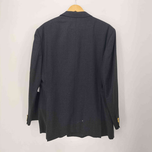 ダックスロンドン DAKS LONDON MADE IN GRAIT BRITAIN 金ボタンダブルテーラードジャケット セットアップ メンズ