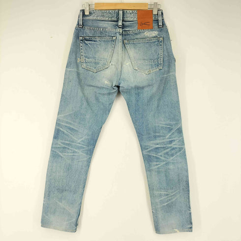 デンハム DENHAM RAZOR SLIM FIT ダメージスキニーデニムパンツ 赤耳 325/300 メンズ 27/32