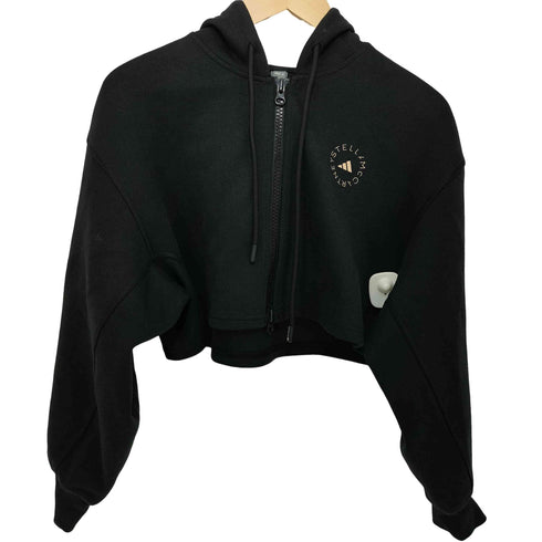 ステラマッカートニー STELLA McCARTNEY SC クロップド フルジップ パーカー レディース S