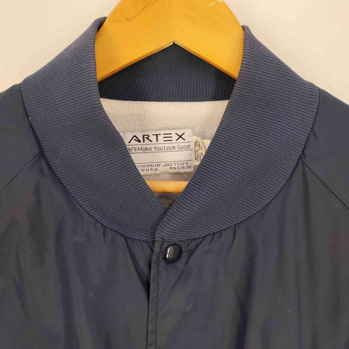 アーテックス ARTEX USA製 刺繍 ROADWAY ラグランスリーブ スタジアムジャケット メンズ import:XL