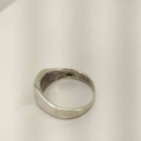 925刻印 ストーンシグネットリング メンズ 20号