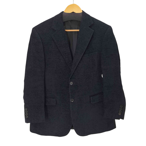 アクアスキュータム AQUASCUTUM シルク パイル 2Bテーラードジャケット メンズ 98BB4