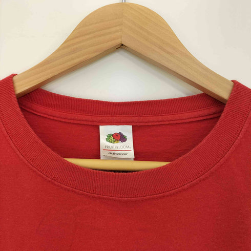 フルーツオブザルーム FRUIT OF THE LOOM CHO CO PA CO CHO CO QUIN QUIN チョコパコチョコキンキン Tシャツ メンズ JPN:XL
