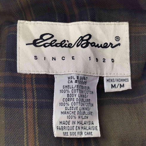 エディーバウアー Eddie Bauer 太畝コーデュロイコート 裏地チェック柄 メンズ JPN:M