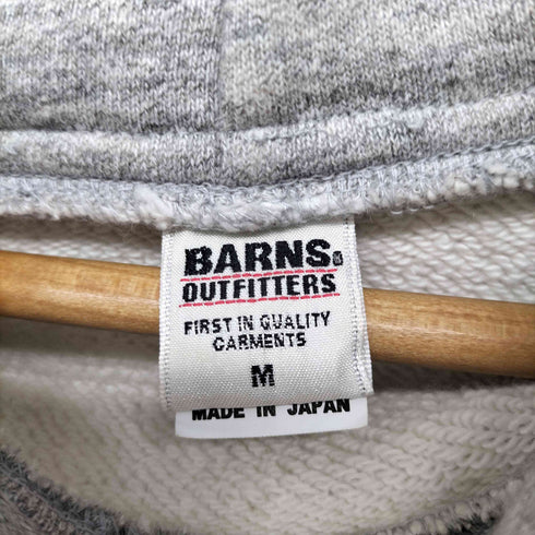 バーンズ アウト フィッターズ BARNS OUT FITTERS 霜降りプルオーバースウェットパーカー メンズ JPN:M