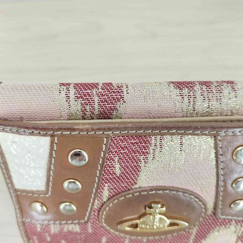 ヴィヴィアンウエストウッドロンドン Vivienne Westwood LONDON オーブロゴ スタッズ財布 レディース ONE SIZE