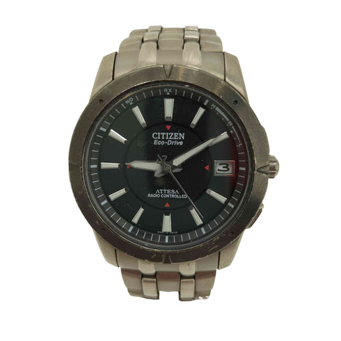 シチズン CITIZEN ATTESA アテッサ エコドライブ ソーラー電波 腕時計 メンズ
