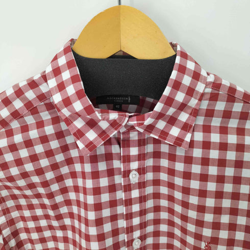 マッキントッシュ ロンドン Mackintosh LONDON L/Sギンガムチェックシャツ メンズ US:40