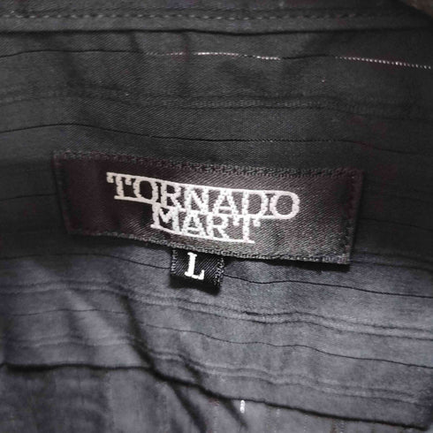 トルネードマート TORNADO MART フラワー刺繍 L/Sシャツ メンズ JPN:L