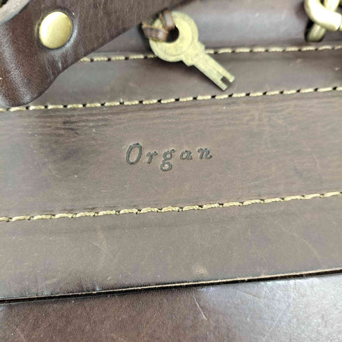 HERZ Organ レザーサッチェルバッグ レディース