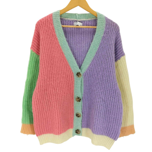 ベルシュカ BERSHKA マルチカラー カーディガン レディース JPN:M