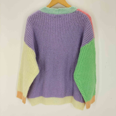 ベルシュカ BERSHKA マルチカラー カーディガン レディース JPN:M