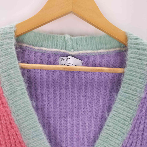 ベルシュカ BERSHKA マルチカラー カーディガン レディース JPN:M