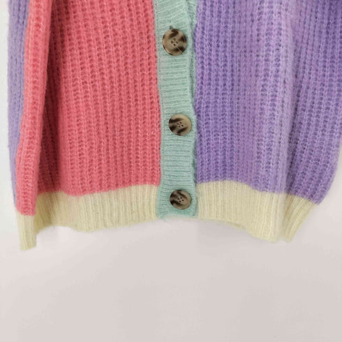 ベルシュカ BERSHKA マルチカラー カーディガン レディース JPN:M