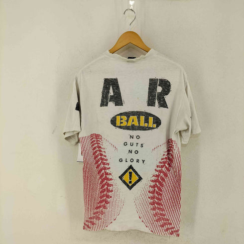 GUTS MADE IN USA 両面プリント クルーネックTシャツ シングルステッチ メンズ
