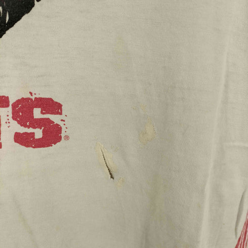 GUTS MADE IN USA 両面プリント クルーネックTシャツ シングルステッチ メンズ