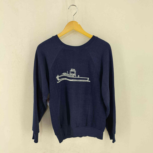 BRICKS ATHLETIC 両面プリント BREWSTERS SHIP YARD ラグランスウェット メンズ import:L