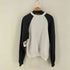 タルテックス TULTEX MADE IN USA モノクロ ラグランスウェット 袖配色切替 メンズ import:M