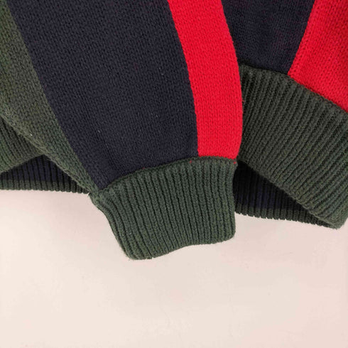 トミーヒルフィガー TOMMY HILFIGER 90S ストライプ コットンニット メンズ JPN:XL