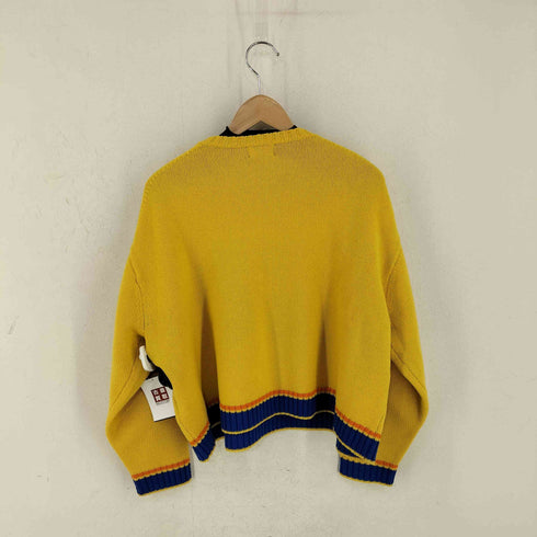 ポロラルフローレン POLO RALPH LAUREN インターシャニット ウール セーター レディース import:M