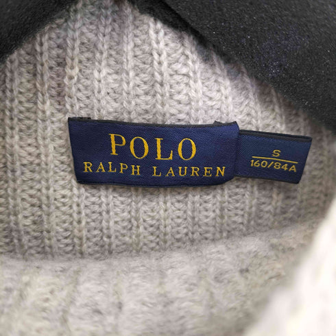 ポロラルフローレン POLO RALPH LAUREN ウールカシミヤ モックネックニット レディース import:S